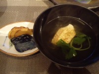 香の物と吸い物